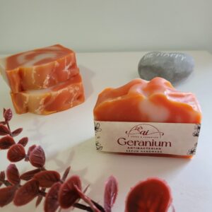 Săpun artizanal GERANIUM – antibacterian