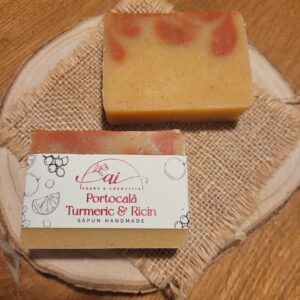 Săpun ANTIINFLAMATOR cu TURMERIC si RICIN